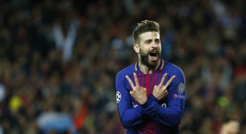 Piqué es defensa del Barcelona 