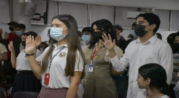 Juramentaron 80 contralores estudiantiles en Cúcuta.