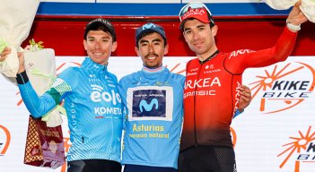 Iván Ramiro Sosa, campeón de la Vuelta a Asturias 2022.