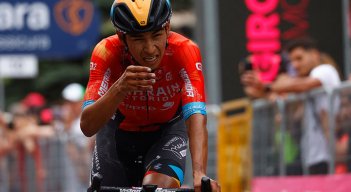 Santiago Buitrago, ganador de la etapa 17 del Giro de Italia. 
