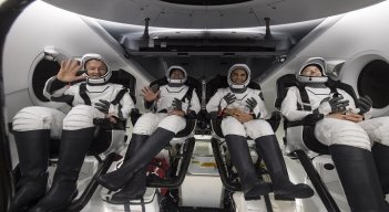 Astronautas. /Foto: AFP