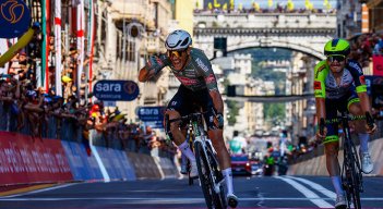 Stefano Soldani, ganador de la etapa 12 del Giro de Italia 2022. 