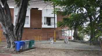El parque afectado es La Bombonera y está ubicado en la calle 12N con avenida 9E./ Foto: Jorge Gutiérrez/La Opinión