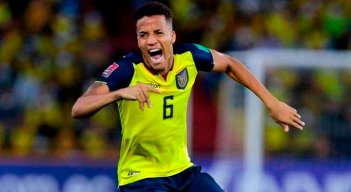 Byron Castillo, jugador de Ecuador