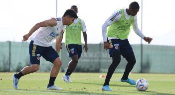 Entrenamiento selección Colombia 
