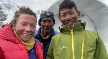 La alpinista noruega Kristin Harila, que defiende la causa de las mujeres en el deporte, tiene claro que su sueño es escalar las 14 cumbres de más de 8.000 metros del planeta en un tiempo récord.
