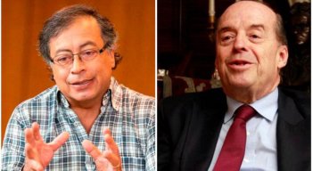 Gustavo Petro y Álvaro Leyva 