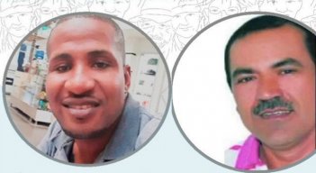 Hersain y Roberto, los dos líderes asesinados el domingo en Cauca./Foto: Colprensa