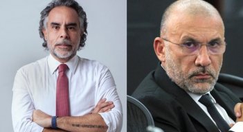 Roy Barreras discutiendo con Benedetti 