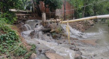 El daño se presenta en la calle 26 con avenida 1D, entre los barrios Agualinda y Virgilio Barco./ Foto: Cortesía/La Opinión