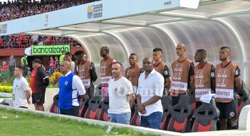 Aquivaldo Mosquera, técnico del Cúcuta Deportivo. Foto: Jorge Iván Gutiérrez/La Opinión