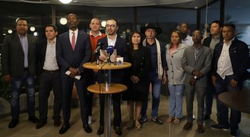 Los representantes de las curules de paz estaban a la espera de la sanción de la ley./Foto Colprensa
