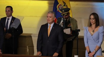 El presidente Iván Duque instaló el nuevo periodo legislativo./Foto Colprensa