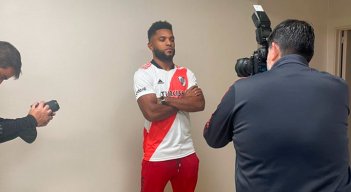 Miguel Borja, River Plate. 
