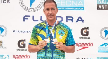 Néstor Iván Vargas, clavadista de Norte de Santander. Foto: Cortesía.