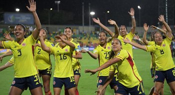 Selección Colombia femenina, finalista de la Copa América. 