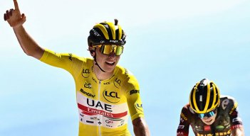 Tadej Pogacar, Tour de Francia 2022. AFP.