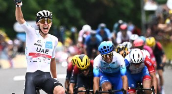 Tadej Pogacar, Tour de Francia 2022. AFP.