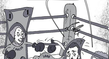 El dólar contra el peso 