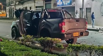 Frustran atentado con 'carro bomba' contra la Policía en Popayán./Foto: Colprensa
