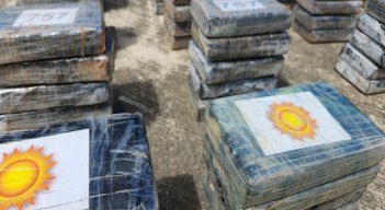 Incautan 861 kilogramos de cocaína en el Golfo de Urabá./Foto: Colprensa