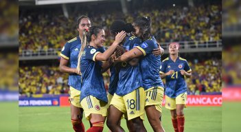 Colombia goleó a Chile y avanzó a semifinales de la Copa América femenina./Foto: Colprensa