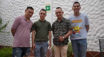 Cristian Arley Torres, Diego Andrés Sanguino, Jhon Daeyvid Murillo y Carlos Alfonso Villamizar, participarán en los sextos Juegos Deportivos Nacionales y Región América.