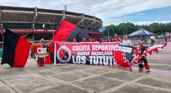 Barra Los Tututu, Cúcuta Deportivo. Foto: Cortesía.