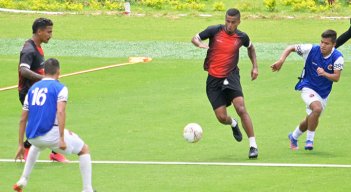 César Carrillo, jugador del Cúcuta Deportivo. 