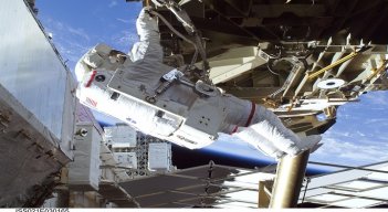 Caminata espacial. / Foto: Cortesía