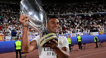 Casemiro, volante del Real Madrid.