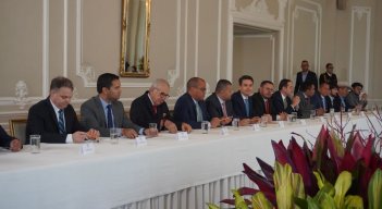 Los alcaldes de las ciudades capitales se reunieron con Gustavo Petro./Foto cortesía