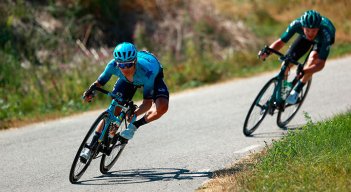Miguel Ángel 'Supermán' López, tercero en la Vuelta a Burgos. 