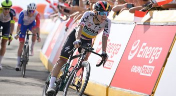 Sergio Higuita ganó la tercera etapa de la Vuelta a Polonia. 
