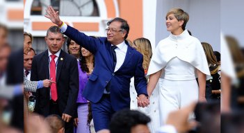 ¿Cuántos hijos tiene Petro? Esta es la familia que llegó a la Casa de Nariño./Foto: AFP