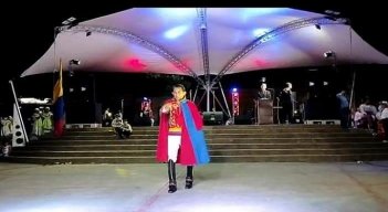 En San Antonio se vivió el Primer Festival Tricolor Francisco de Miranda./Foto: cortesía