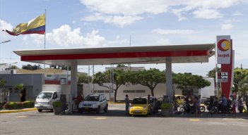 Estación de servicio en Cúcuta