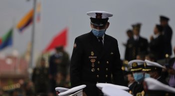 Presidente Petro no llegó al reconocimiento de la nueva Cúpula Militar./Foto: Colprensa