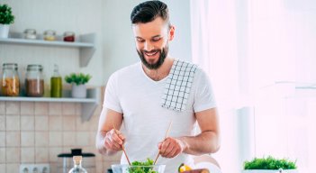 Alimentación en los hombres