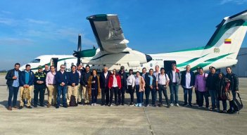 Integrantes de las Comisones Segunda de Senado, de Paz y de Derechos Humanos, llegaron a Tibú para una audiencia pública./Foto cortesía