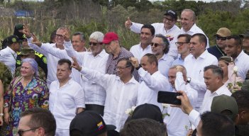 Este lunes 26 de septiembre se dio la esperada reapertura de la frontera./Foto Juan Pablo Cohen