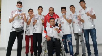 Los paratletas nortesantandereanos brillaron en el Internacional de Paraatletismo.