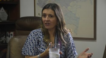 La senadora Paloma Valencia habla sobre los nuevos planes del Centro Democrático en materia política./Foto Pablo Castillo-La Opinión