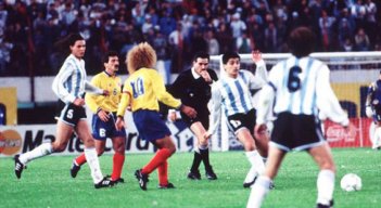 Hoy se cumplen 29 años del histórico 5-0 de Colombia - Argentina 