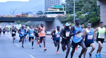 Murió uno de los corredores de la Maratón Medellín./Foto: Colprensa