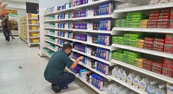 Abastecimiento en supermercados de Venezuela mejoró tras la llegada de la pandemia. Fotos Anggy Polanco / La Opinión