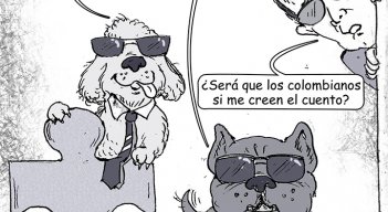 Caricatura @Colombiatura
