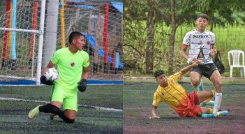 Esteban Gómez y Leison Ochoa, jugadores de Norte de Santander que van a la Selección Colombia. 