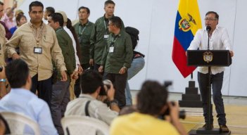 El presidente Gustavo Petro lideró los Diálogos Regionales Vinculantes de Cúcuta./Foto Juan Pablo Cohen