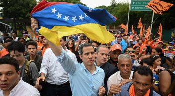 Dirigente opositor venezolano Juan Guaidó